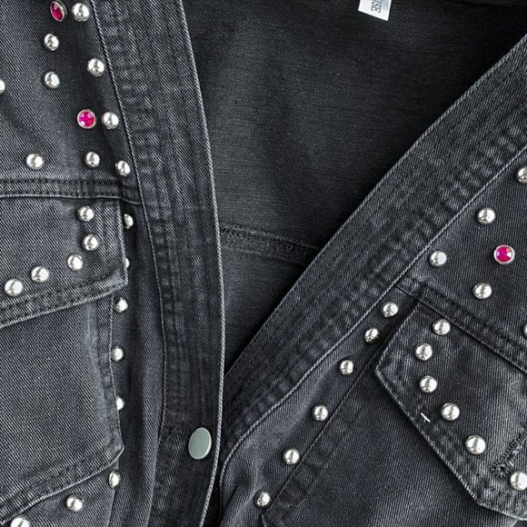 Studded Denim Jacket! - Picture 4 of 11